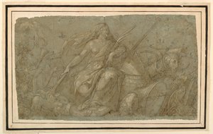युद्ध के शांति जलाने वाले गुण द्वारा after Francesco Salviati