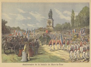 मार्स-ला-टूर की लड़ाई की सालगिरह द्वारा after Henri Meyer