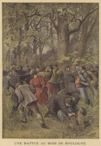 Bois de Boulogne में पुलिस और आवारा लोगों के बीच टकराव