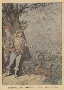 चेटलेट थियेटर में ला बीची औ बोइस का उत्पादन द्वारा after Henri Meyer