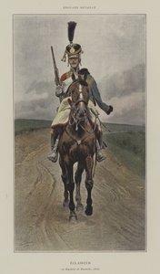 स्काउट, हुसर्स की 9 वीं रेजिमेंट, 1809
