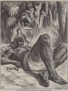 द स्लीपिंग जिनी एंड द लेडी