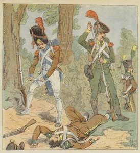 इटैलियन ट्रूप्स, पीडियन लीजन, बैटल इन्फैंट्री, 1806, लीजन इटैलियन, 1800