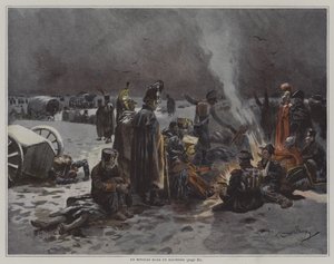 एक दलदल में एक bivouac द्वारा मौरिस हेनरी ऑरेंज के बाद