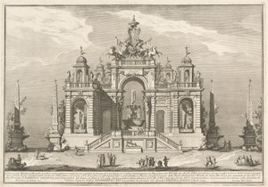 1754 के चीनिया के लिए सेकंडा मैकचिना: वॉटरवर्क्स का एक रूपक