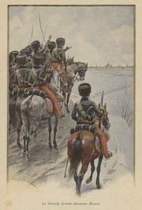 नेपोलियन ग्रैंड आर्मी मॉस्को, 1812 से पहले आता है