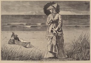 समुद्र तट पर - दो कंपनी हैं, तीन कोई नहीं हैं द्वारा Winslow Homer