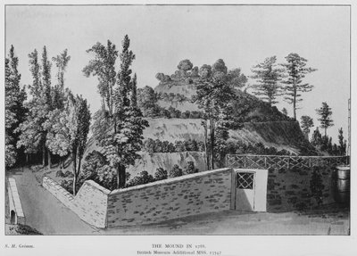 1788 में मार्लबोरो, द माउंड (लिथो) द्वारा (बाद में) अंग्रेजी स्कूल