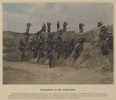 सबलियर पर चढ़ना (रंगीन फोटो) द्वारा (बाद में) फ्रांसीसी फोटोग्राफर