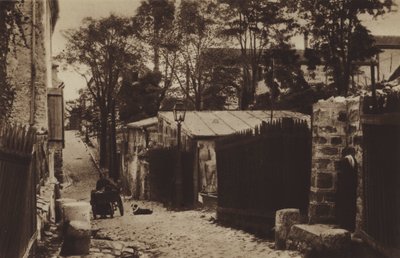 ला फोंटेन-ए-मुलार्ड ऑक्स गोबेलिन्स (बी / डब्ल्यू फोटो) द्वारा (बाद में) फ्रांसीसी फोटोग्राफर