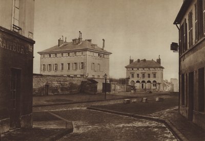 1866 में बैरिएर डी'इटली, पैविलोन्स डी लेडौक्स (बी / डब्ल्यू फोटो) के साथ द्वारा (बाद में) फ्रांसीसी फोटोग्राफर
