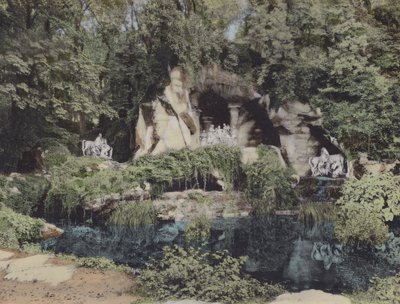 लेस बैंस डी'अपोलोन, द बाथिंग ऑफ अपोलो (रंगीन फोटो) द्वारा (बाद में) फ्रांसीसी फोटोग्राफर