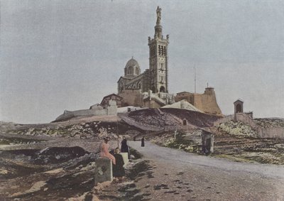 मार्सिले, नोट्रे-डेम डे ला गार्डे (रंगीन फोटो) द्वारा (बाद में) फ्रांसीसी फोटोग्राफर
