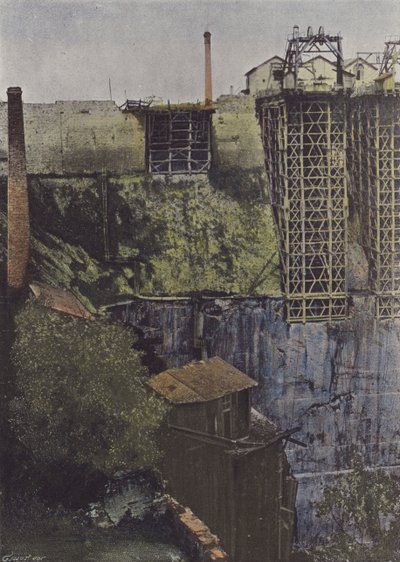 ट्रेलेज़, लेस अर्दोइसिएरेस (रंगीन फोटो) द्वारा (बाद में) फ्रांसीसी फोटोग्राफर