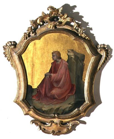 सेंट जॉन द इंजीलवादी (पैनल पर तापमान) द्वारा (c.1370 1425) लोरेंजो मोनाको