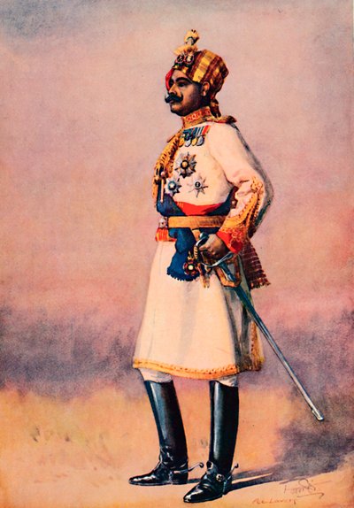 एक भारतीय महाराजा, 1913 द्वारा एसी लवेट