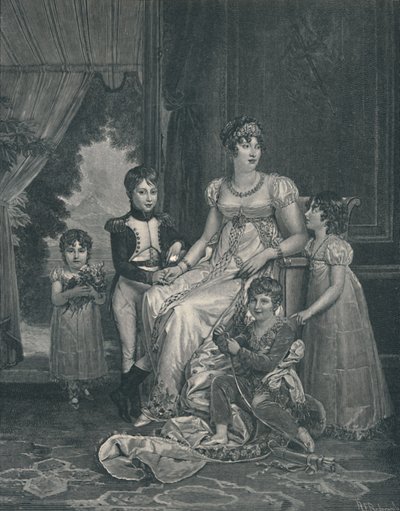 मैरी-एनुनसीडे-कैरोलीन बोनापार्ट, c1810, 1896 द्वारा एई एंडरसन