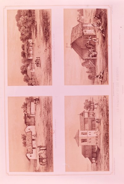 पराग्वे और उसके मिशन, फ्रेडरिक सॉरीयू (1807-71) (लिथो) द्वारा उत्कीर्ण द्वारा ए। डिमर्से