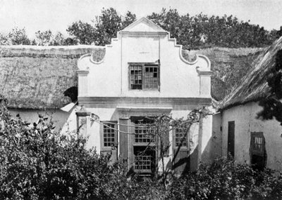 पर्ल वैली स्कूल हाउस, दक्षिण अफ्रीका, 1931। द्वारा ए इलियट