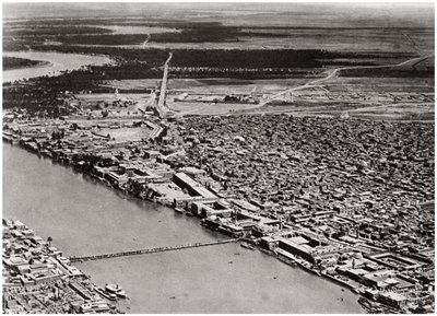 इराक के हवाई जहाज से बगदाद, 1925 द्वारा ए केरीम