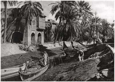 सेराई क्रीक, बसरा, इराक, 1925 द्वारा ए केरीम