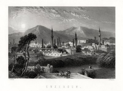 एर्जुरम, तुर्की, 1883 द्वारा ए। विलमोर