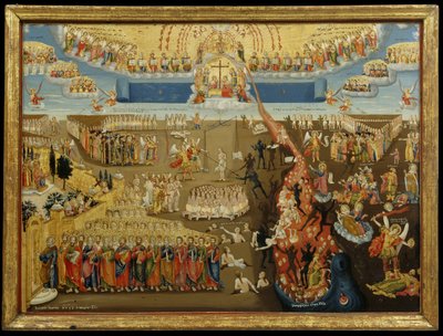 दूसरा आ रहा है, 1794 (पैनल पर अंडे का तापमान और सोने की पत्ती) द्वारा अब्राहम अब्राहम