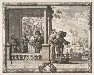 ग्रीष्मकालीन L Summerté, ca. 1637। द्वारा अब्राहम बोस