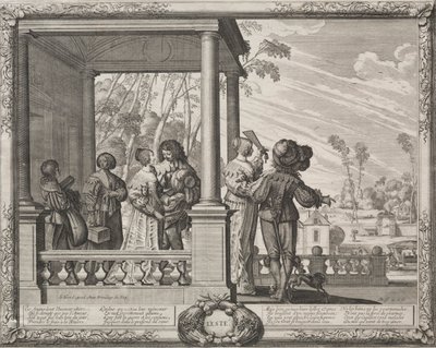 द फोर सीजन्स: समर, 1635। द्वारा अब्राहम बोस