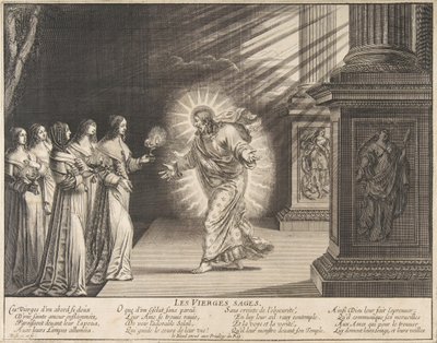 क्राइस्ट से पहले वाइज मार्जिन, ca. 1635। द्वारा अब्राहम बोस