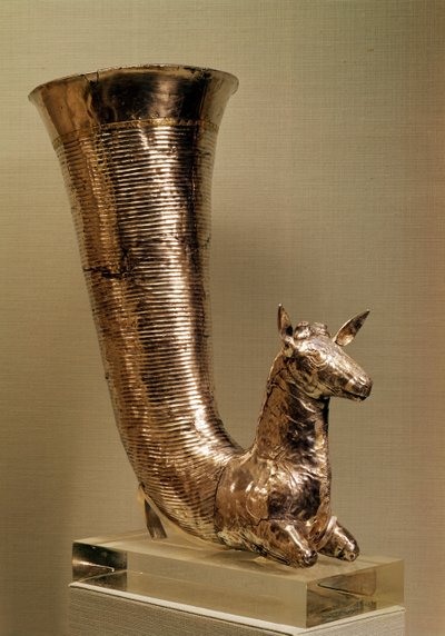 ईरान से एक आइबेक्स के रूप में राईटन (सोना) द्वारा Achaemenid