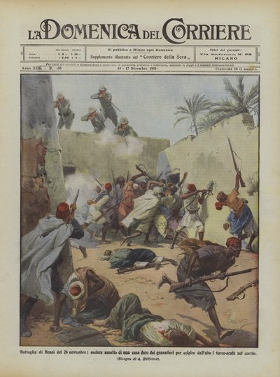 26 नवंबर को हेनी की लड़ाई, ग्रेनेडियर्स द्वारा दिए गए एक घर पर हमले की हिम्मत द्वारा अचिल बेल्ट्रैम