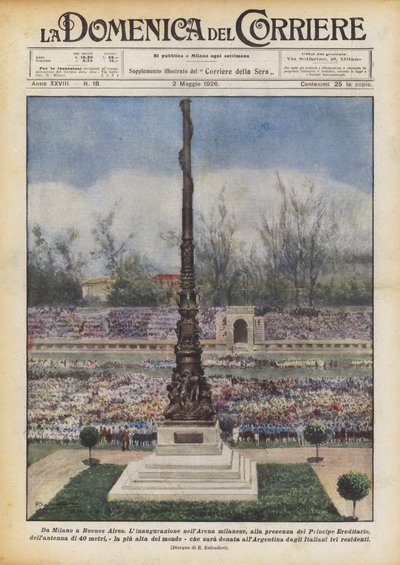 दा मिलानो से ब्यूनस आयर्स द्वारा Achille Beltrame
