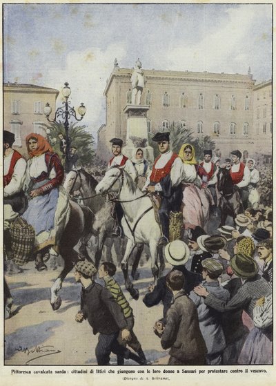 सार्डिनिया में प्रदर्शन द्वारा Achille Beltrame