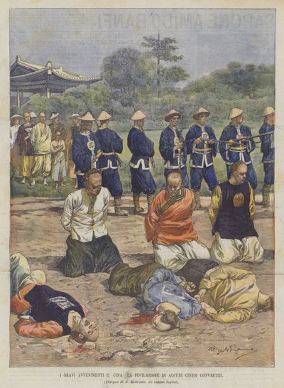 चीन में गंभीर घटनाएं कुछ परिवर्तित चीनी की शूटिंग द्वारा अचिल बेल्ट्रैम