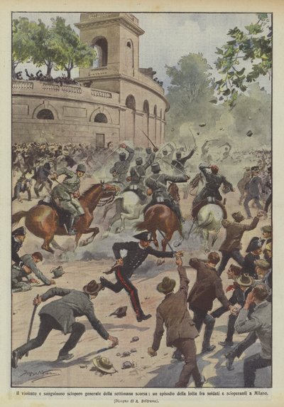 पिछले हफ्ते हिंसक और खूनी सामान्य हड़ताल, के बीच लड़ाई का एक प्रकरण द्वारा अचिल बेल्ट्रैम
