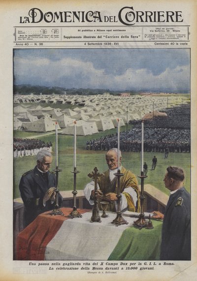 रोम में जीआईएल के लिए एक्स कैंपो डक्स के जोरदार जीवन में एक विराम द्वारा Achille Beltrame