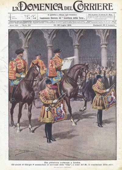 लंदन में एक सुरम्य समारोह द्वारा Achille Beltrame