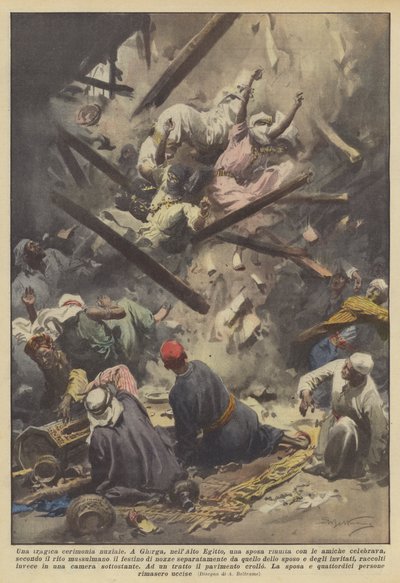 एक दुखद शादी समारोह द्वारा Achille Beltrame
