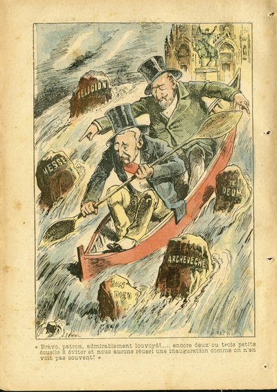 ले पेलेरिन में अकिल लेमोट (1846-1909) का चित्रण द्वारा अकिल लिमोट