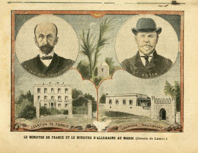 ले पेलेरिन में अकिल लेमोट (1846-1909) का चित्रण द्वारा अकिल लिमोट
