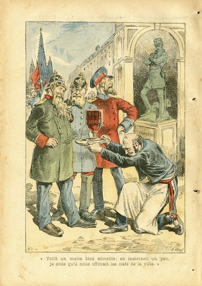 ले पेलेरिन में अकिल लेमोट (1846-1909) का चित्रण द्वारा अकिल लिमोट