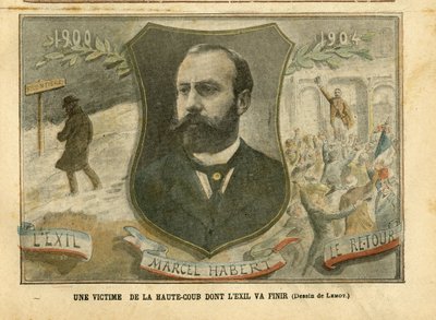 ले पेलेरिन में अकिल लेमोट (1846-1909) का चित्रण द्वारा अकिल लिमोट