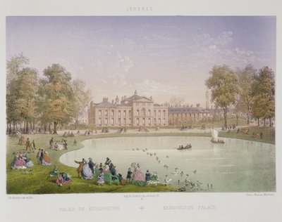केंसिंग्टन पैलेस, c.1862 द्वारा अचिले लुइस मार्टिनट
