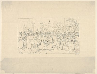 बाल्टीमोर में चुनाव, नवंबर, 1862 कॉन्फेडरेट वॉर एचिंग्स से, 1861-63। द्वारा एडलबर्ट जॉन वोल्क