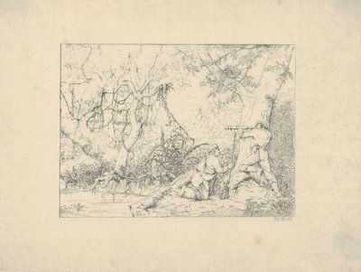 कॉन्फेडरेट वॉर एचिंग्स से विक्सबर्ग नहर, 1861-63। द्वारा एडलबर्ट जॉन वोल्क