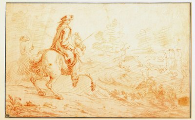 एडम वान डेर मेलेन (1632-1690) द्वारा 17 वीं शताब्दी के पेरिस, लौवर संग्रहालय द्वारा सेंगुइन हिरण का शिकार द्वारा एडम फ्रैंस वैन डेर म्यूलन