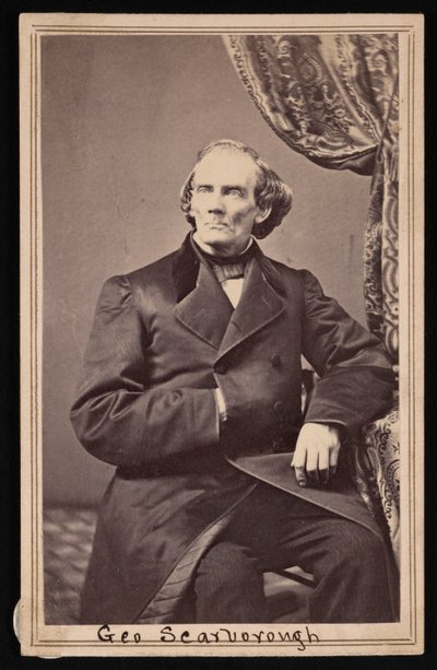 जॉर्ज स्कारबोरो का पोर्ट्रेट, 1862-1863। द्वारा अदीस और नोएल