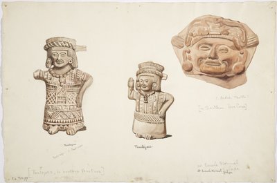 आंकड़े, वेराक्रूज़ (जल रंग) द्वारा एडेला ब्रेटन