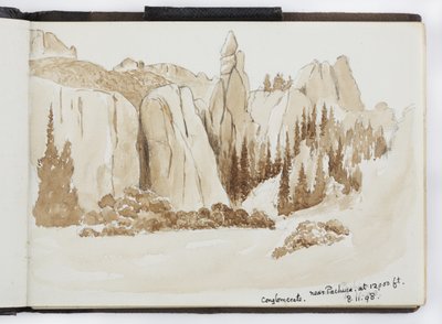 चित्र और नोट्स की स्केचबुक, उत्तर और दक्षिण अमेरिका (मेक्सिको सहित) द्वारा एडेला ब्रेटन
